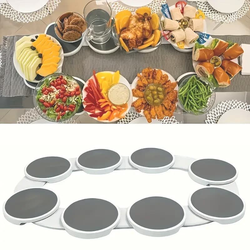 Transform Your Dining with this 360° Rotating Serving Tray - image 7