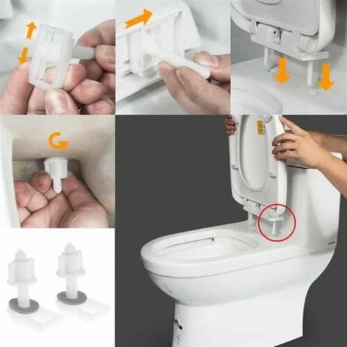 Universal Soft Close Toilet Seat for Effortless Cleaning - image 6