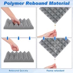 Professional Grey Acoustic Foam Panels for Pure Sound - image 1