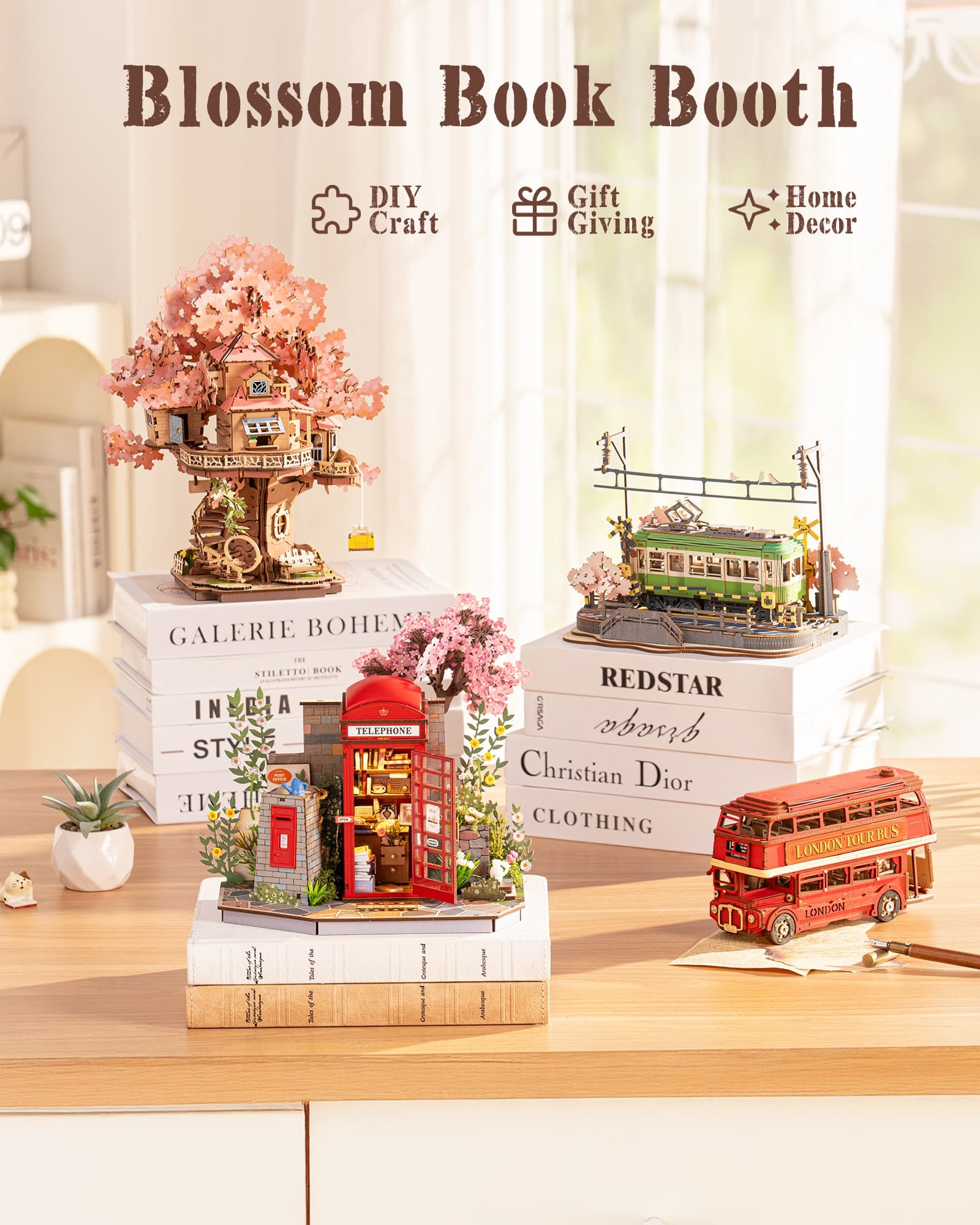Transform Your Shelf with the Cherry Blossom Book Stand - image 12