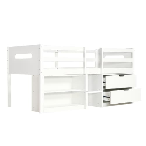 Transform Their Room with the Villalta Home White Single Storage Bed - image 12