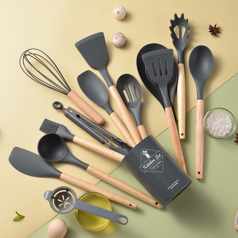 Effortless Cooking With Premium Silicone & Wood Utensils - image 8