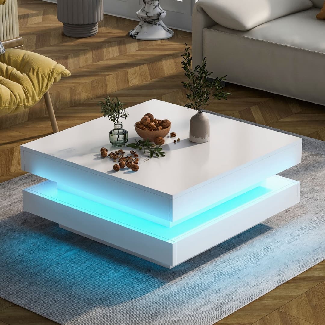 Transform Your Space with this Rotating LED Coffee Table - image 20