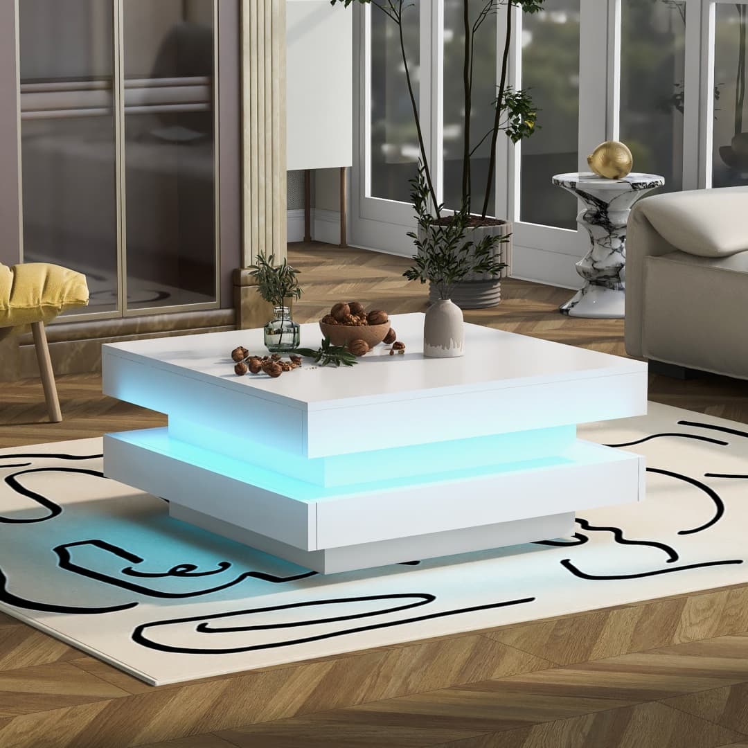 Transform Your Space with this Rotating LED Coffee Table - image 58