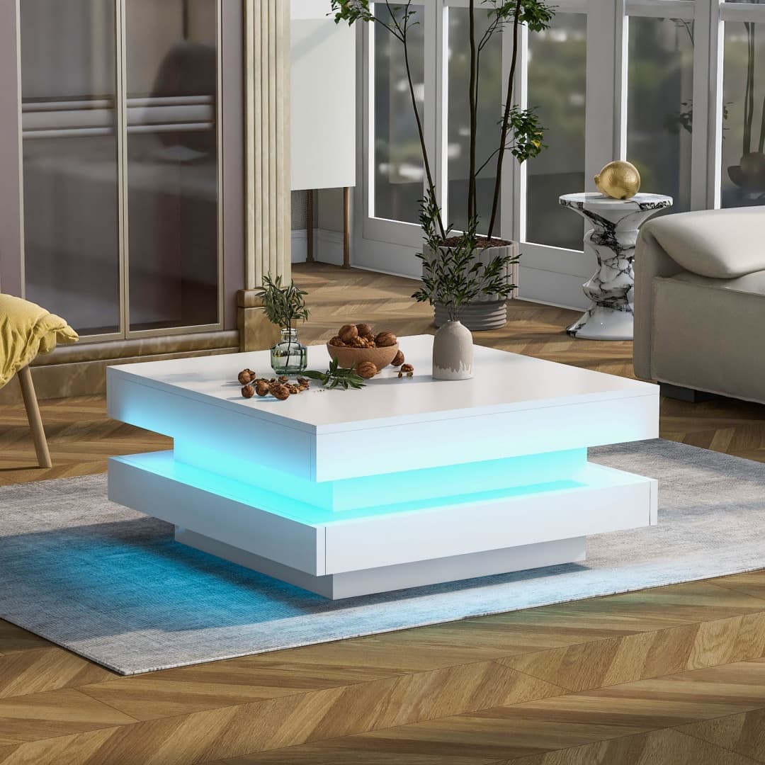 Transform Your Space with this Rotating LED Coffee Table - image 35