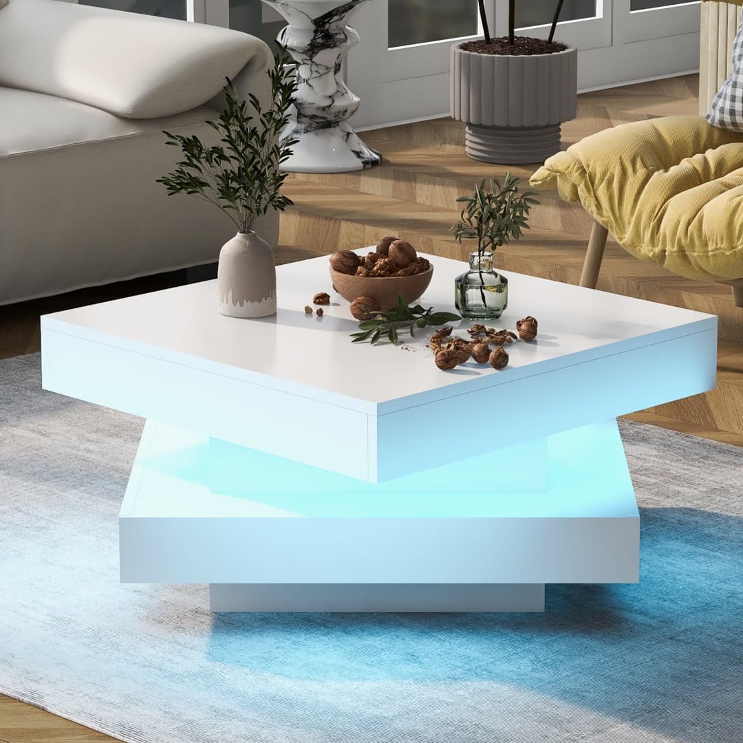 Transform Your Space with this Rotating LED Coffee Table - image 28