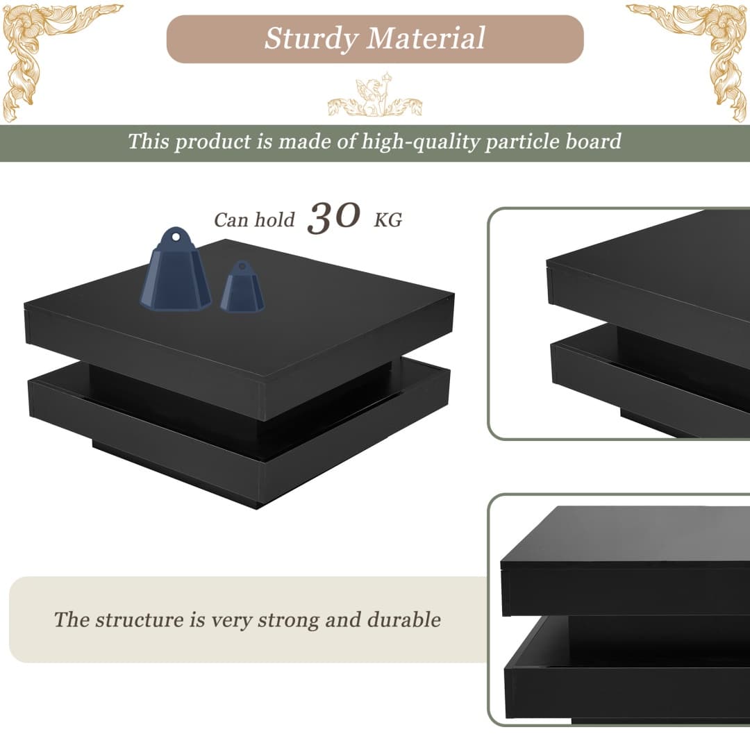 Transform Your Space with this Rotating LED Coffee Table - image 19