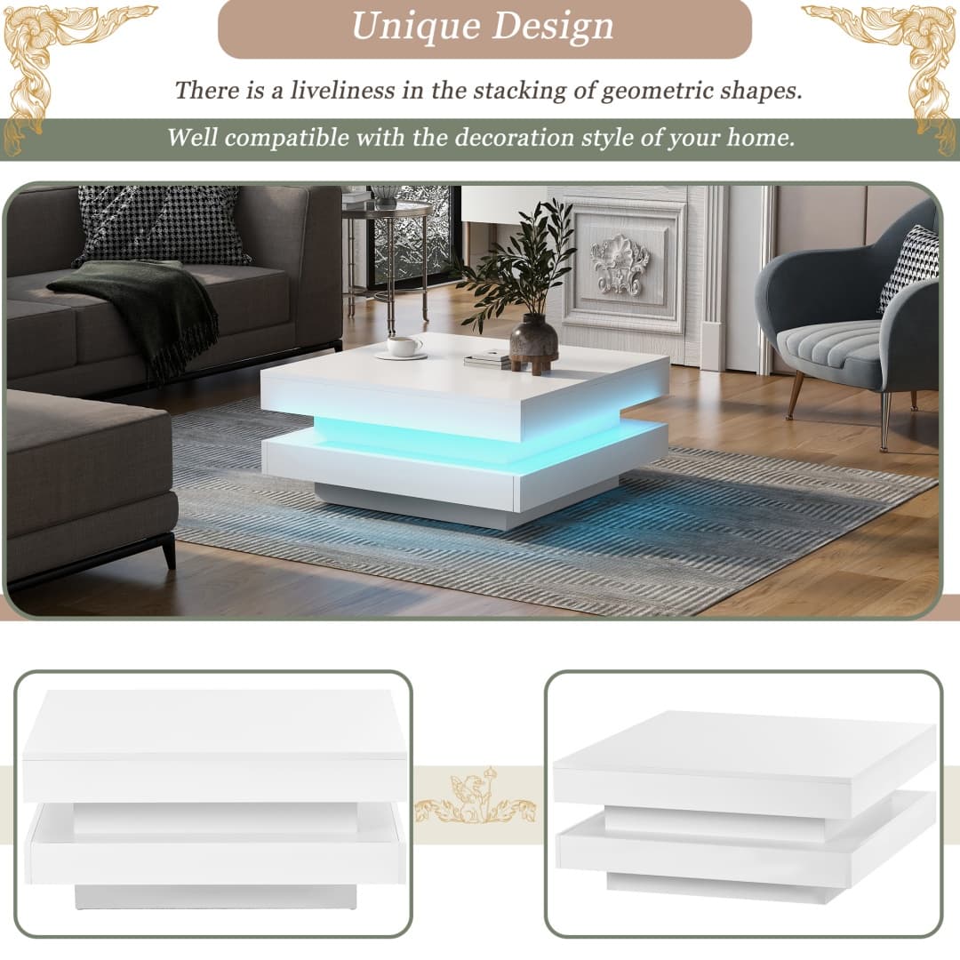 Transform Your Space with this Rotating LED Coffee Table - image 60