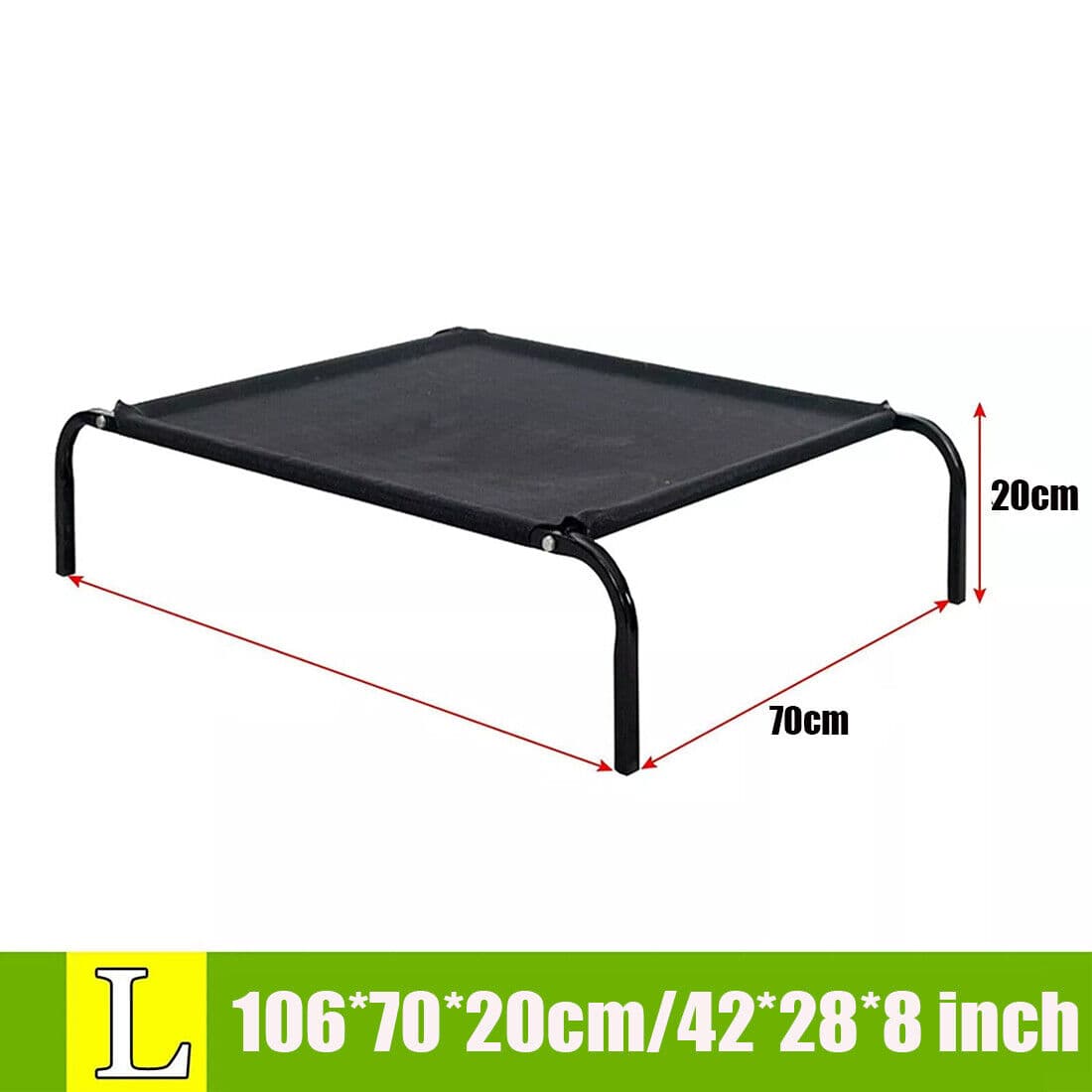Raised Mesh Pet Cot for Cooler Everyday Rest - image 10