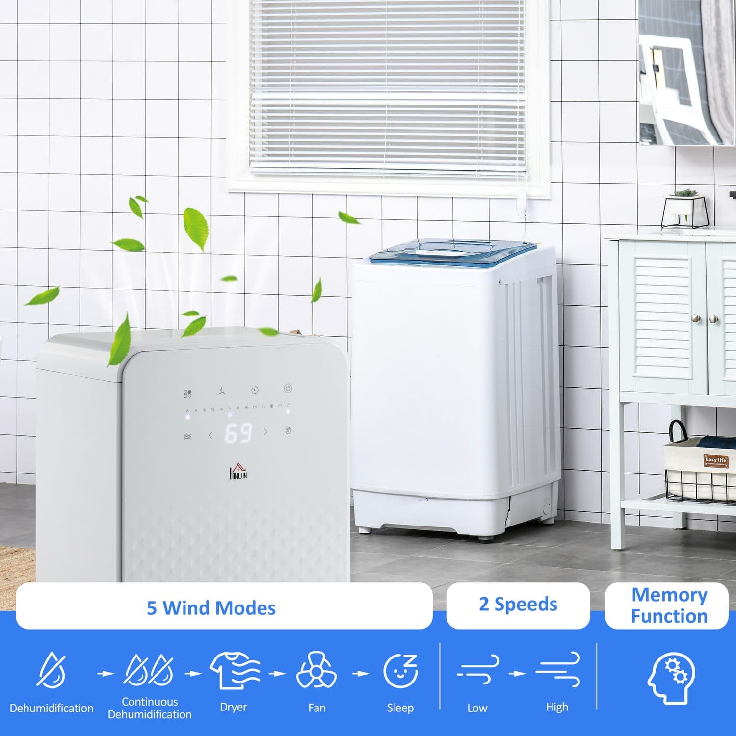 Portable Dehumidifier for Fresher, Drier Rooms - image 2