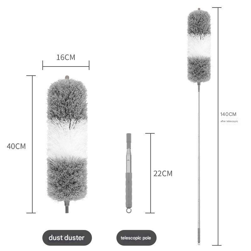 Telescopic Microfibre Duster for High Place Cleaning - Default