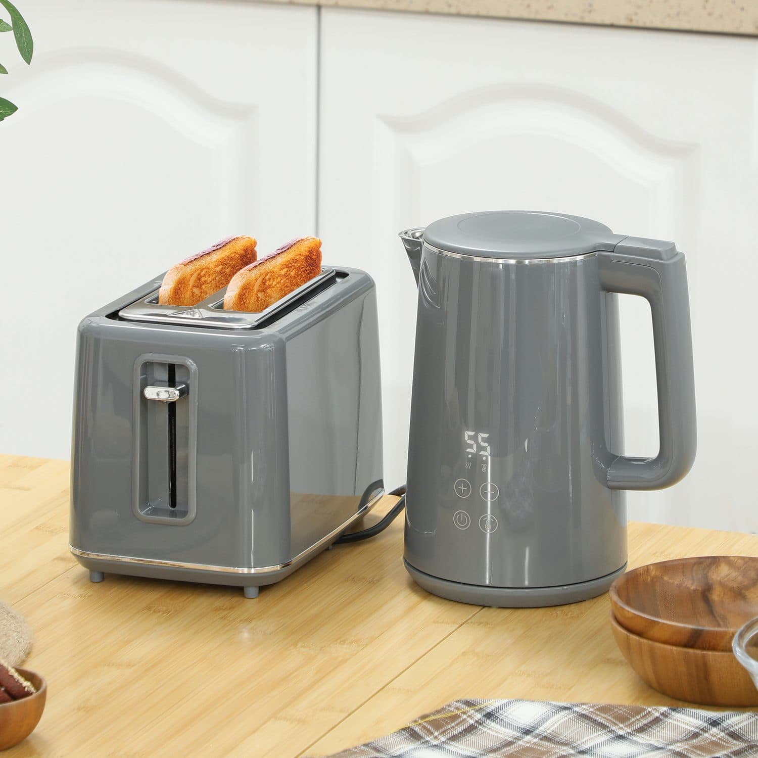Grey Digital Breakfast Set - image 3