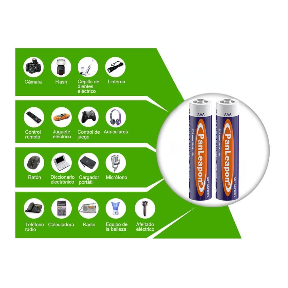 AAA zinc carbon batteries for low-drain home devices - image 10
