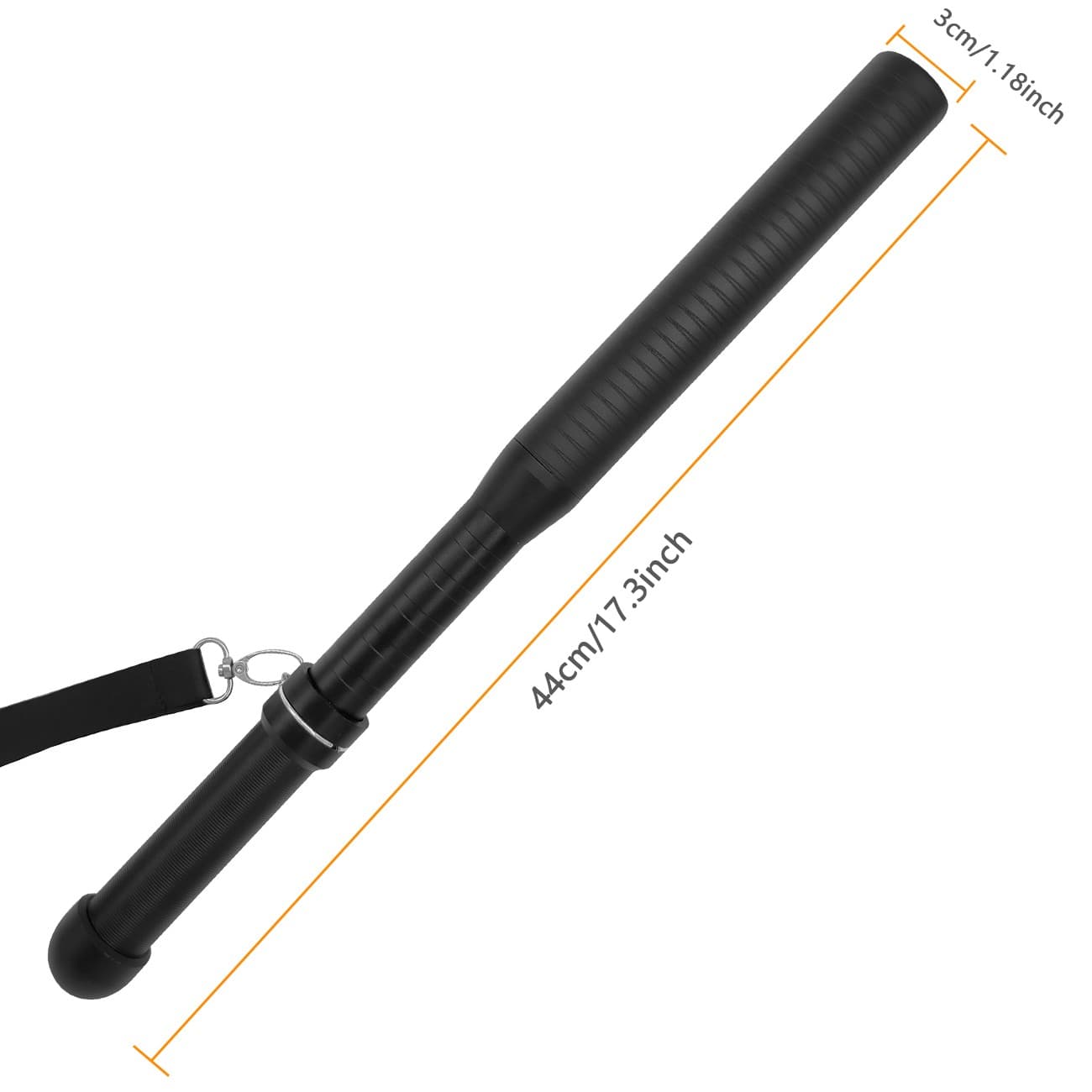 Long Rechargeable LED Torch with 3 Modes - image 1