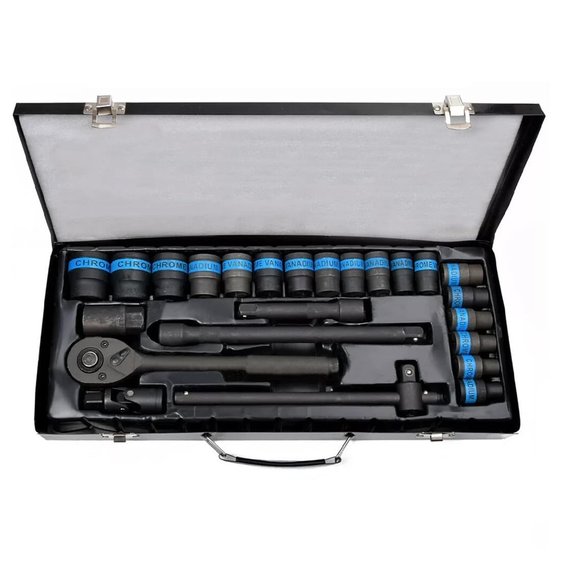 Heavy duty 1/2 inch metric socket set for garage jobs - image 4