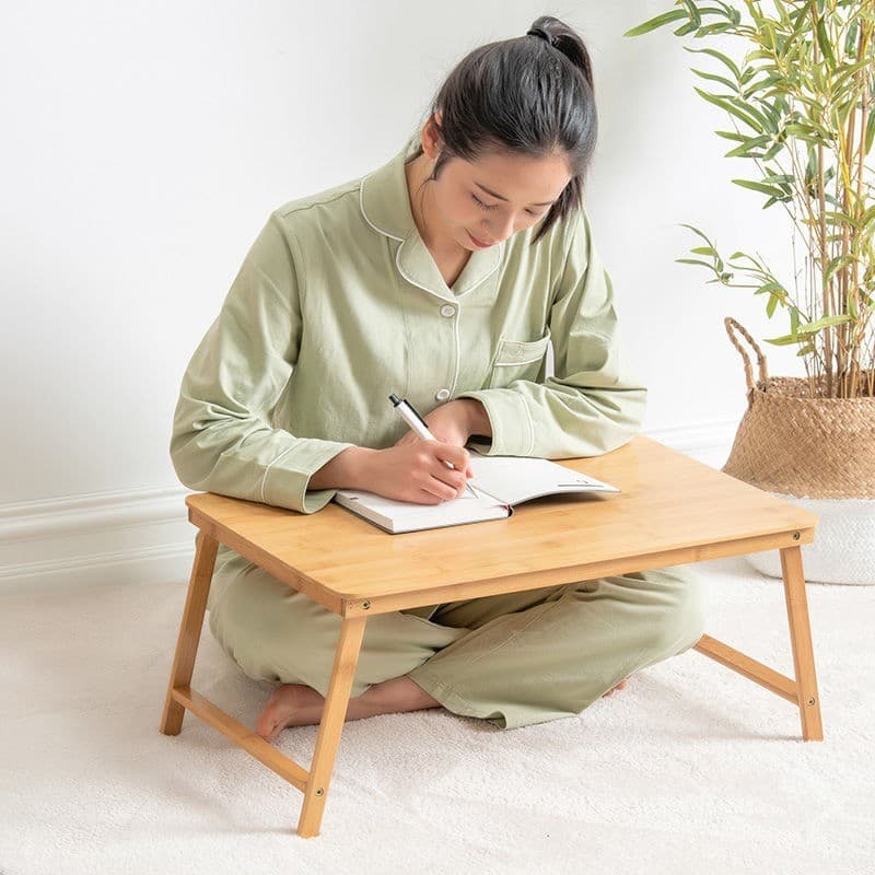 Folding Bamboo Bed Desk for Laptops, Books and Breakfast Trays - image 8