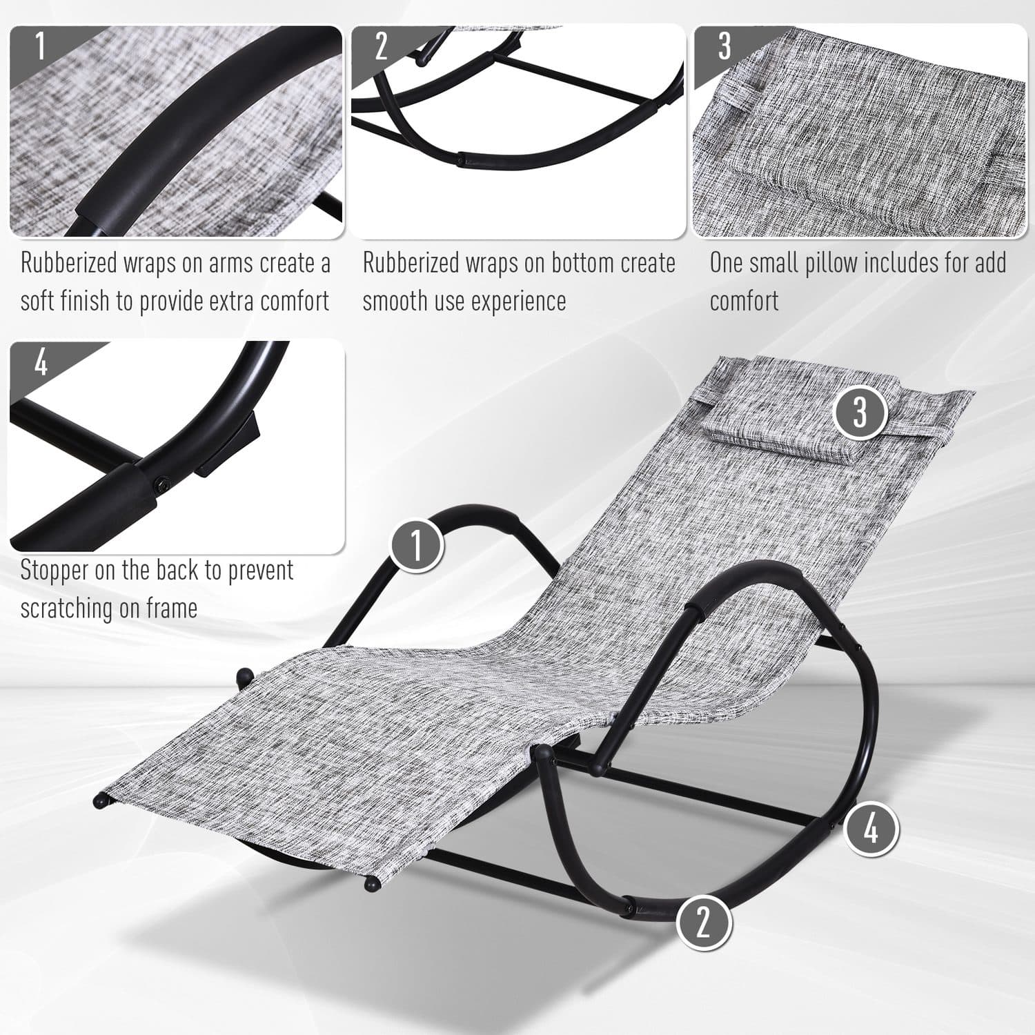 Zero Gravity Rocking Lounger - image 4