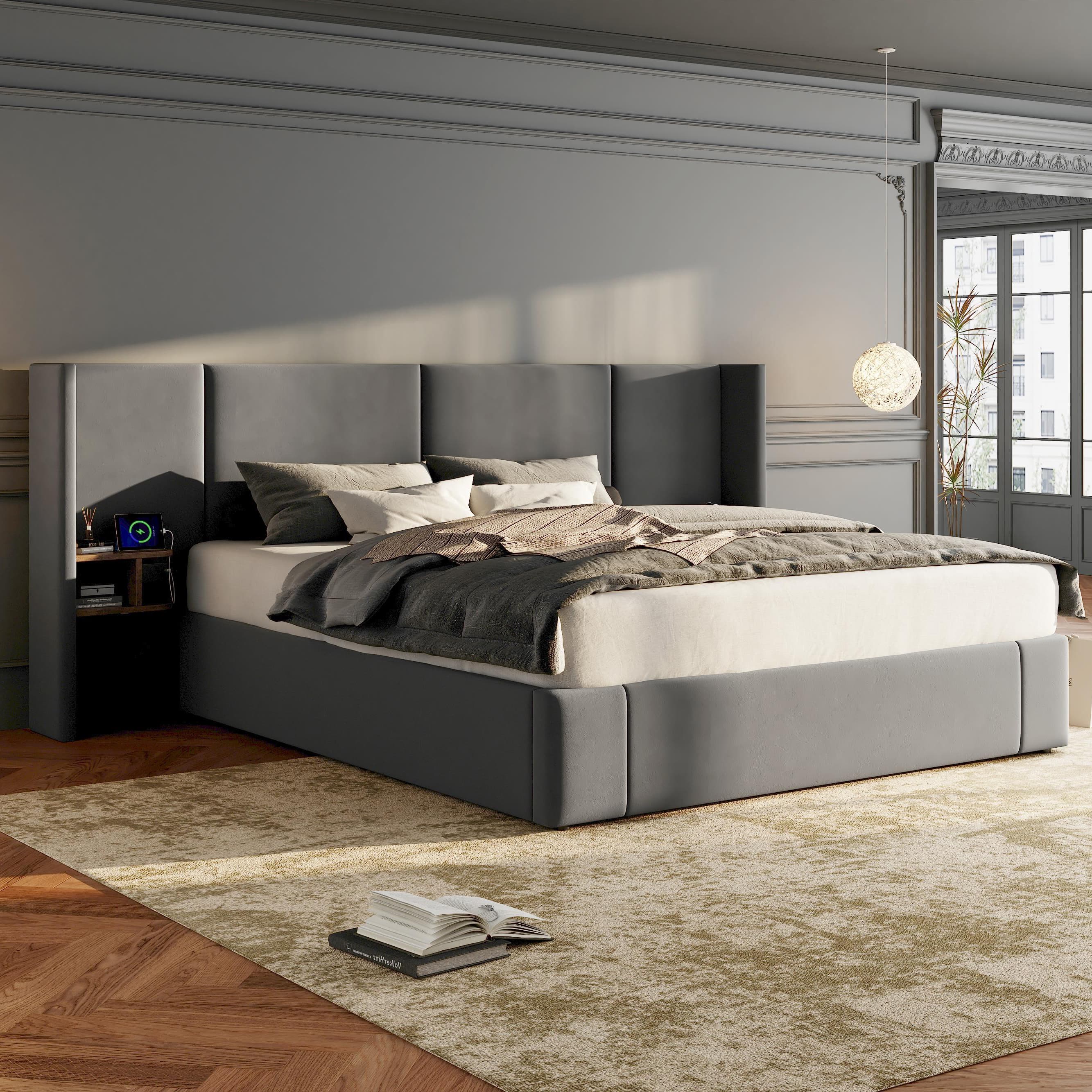 The Ultimate Super King Bed with Storage, Power & Style