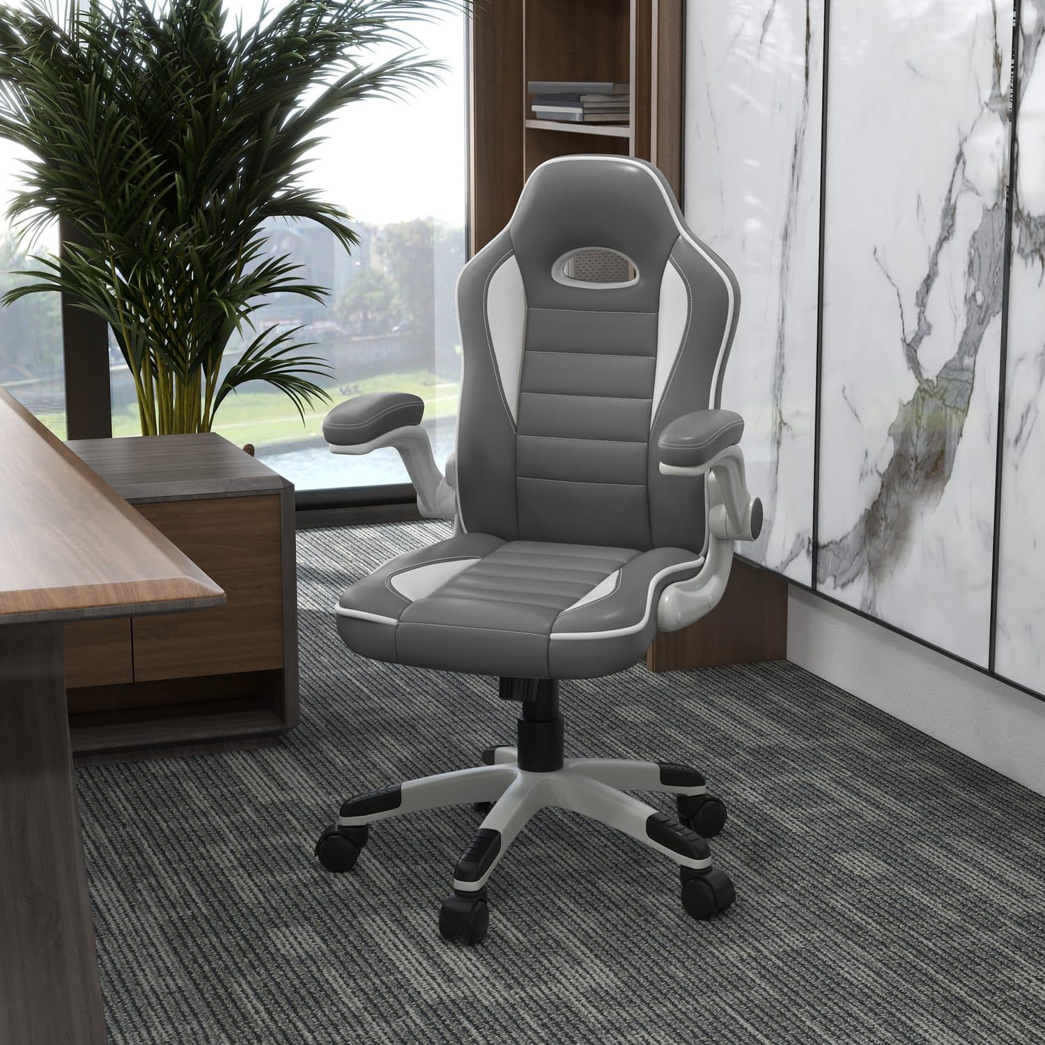 Vinsetto Grey Gaming Chair - image 5