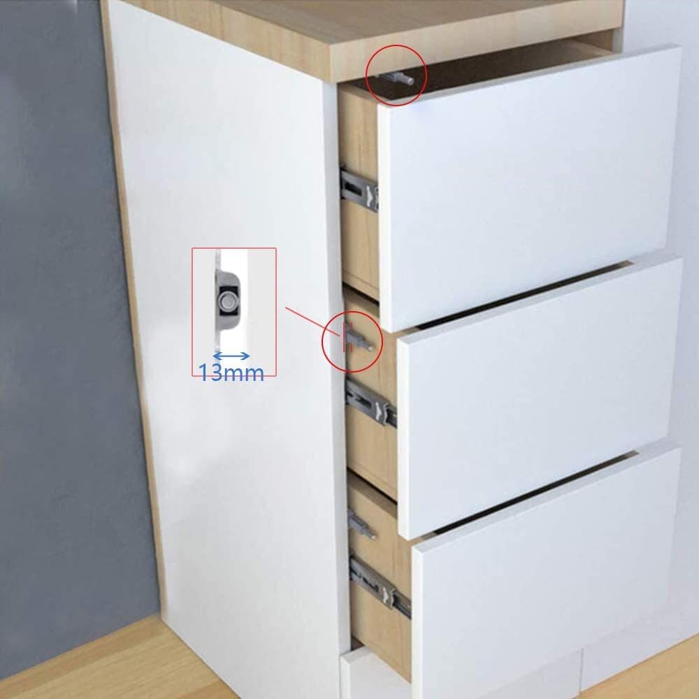 Handle-Free Cabinet Opening with Two Push Catches - image 8