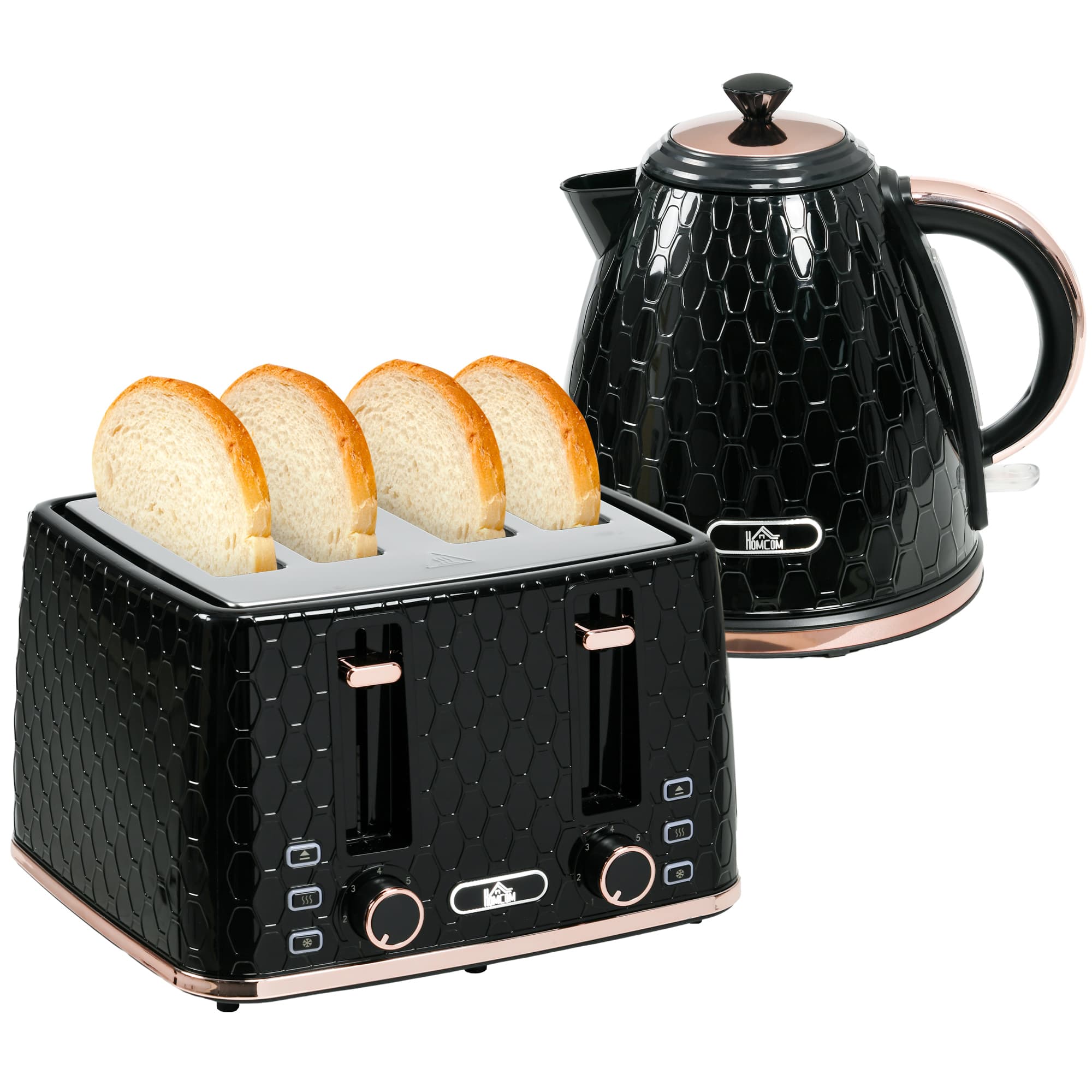 Fast Boil Kettle & Toaster Set