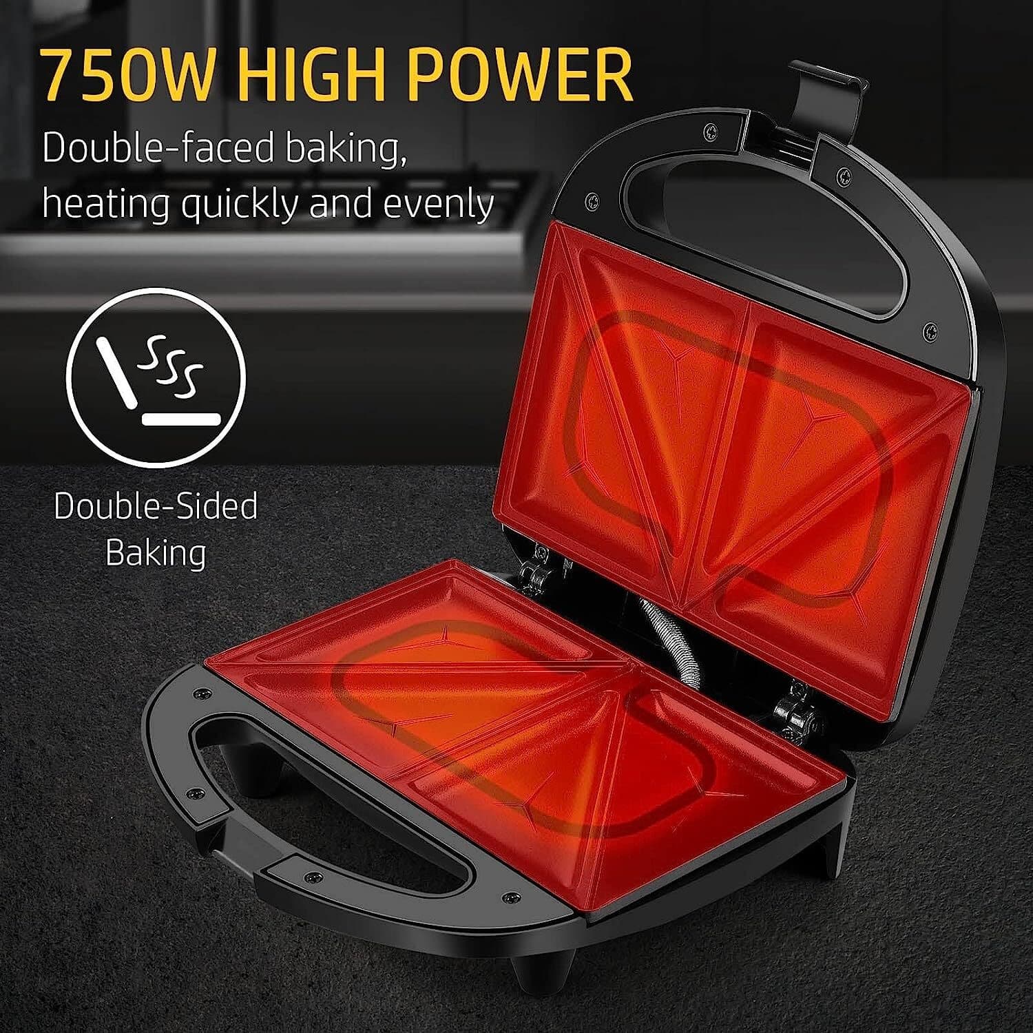 Make Perfect Toasties in Minutes with a Non-Stick Sandwich Maker - image 10