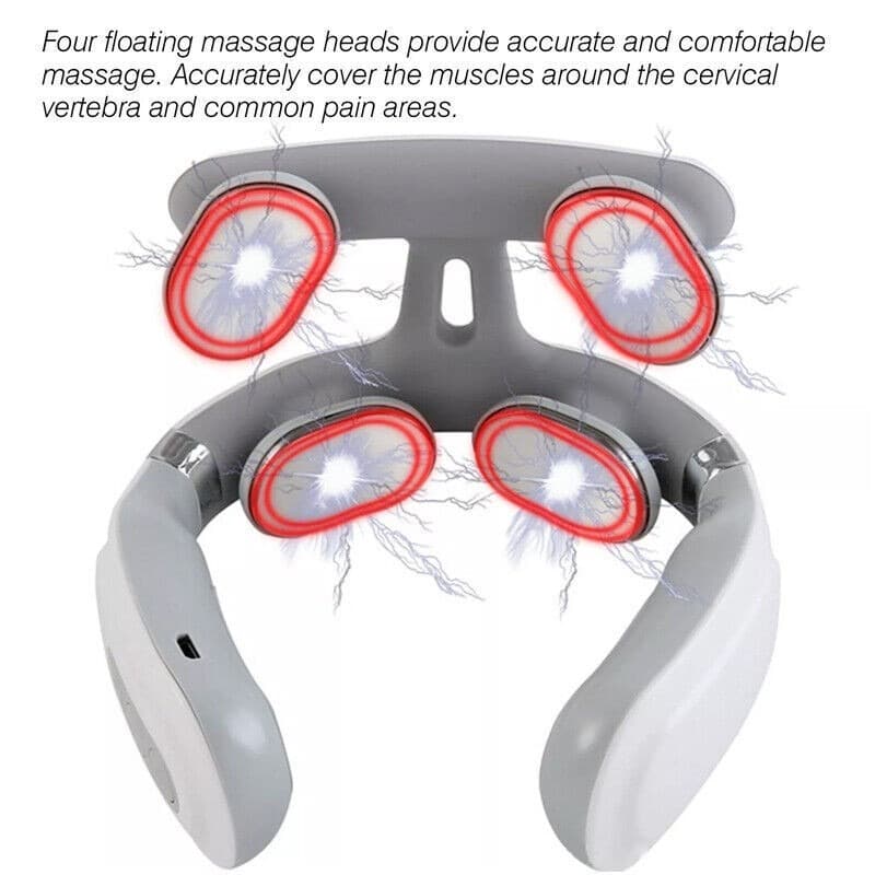 Electric Neck Massager with Heat and 3 Modes - image 9