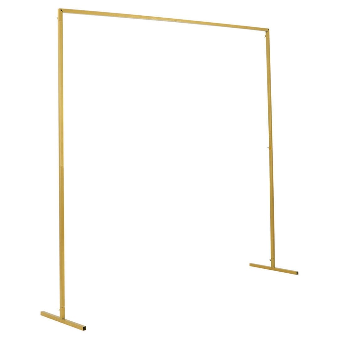 A square gold arch frame that dresses up in minutes - image 6