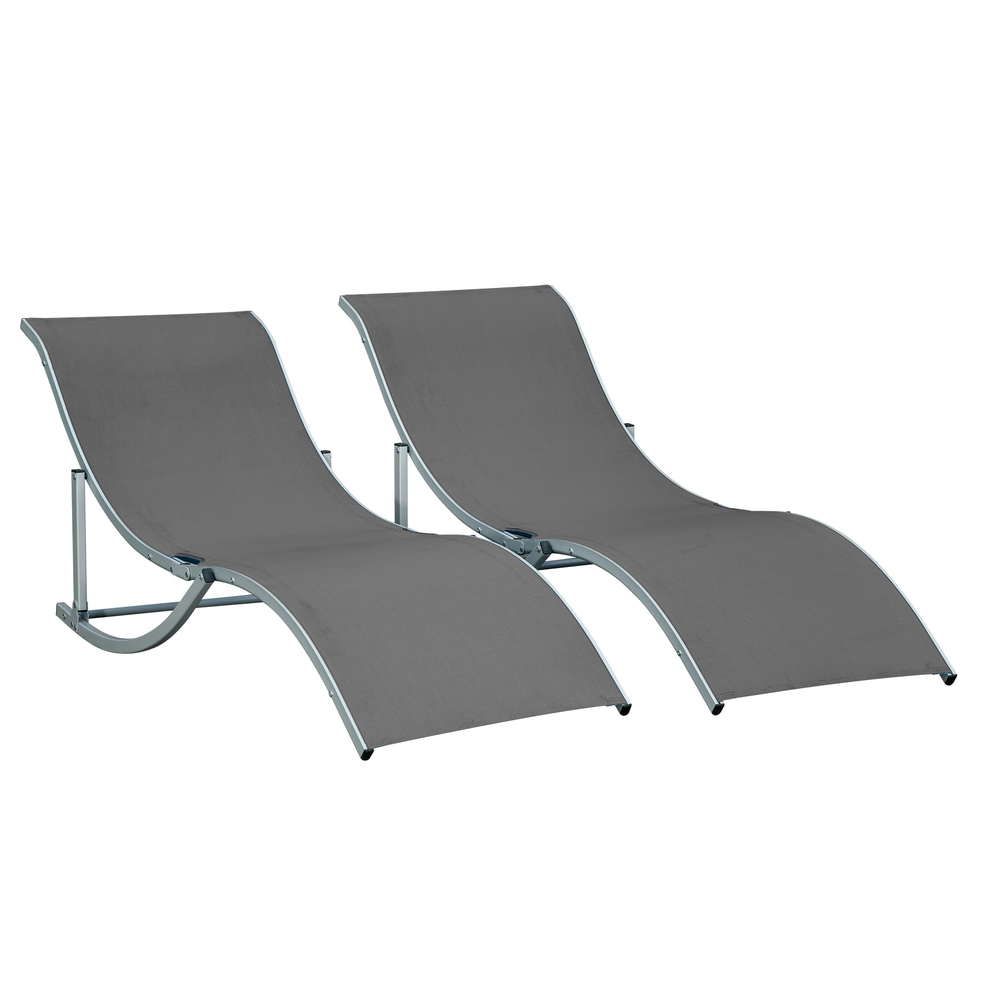 Ergonomic S-Shaped Loungers