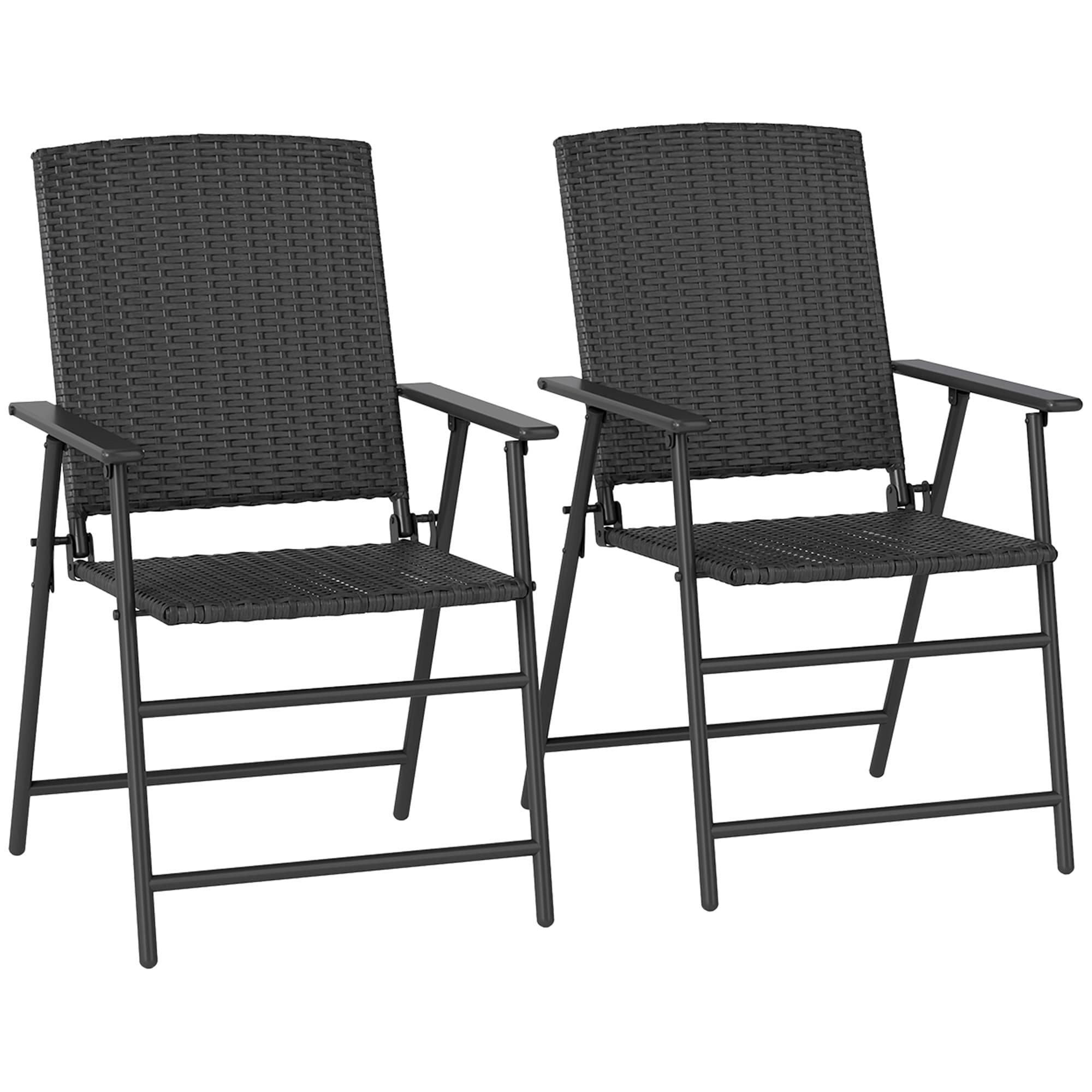 Folding Rattan Chairs