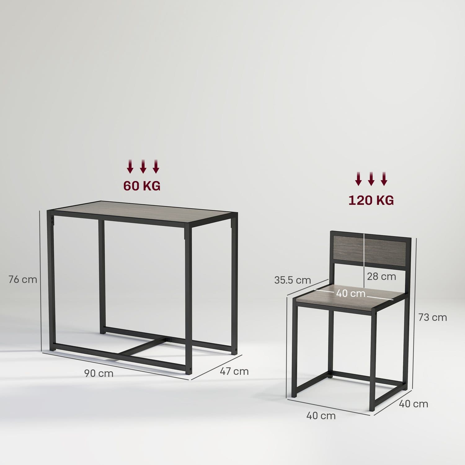 Compact 2-Seater Dining Set - image 4