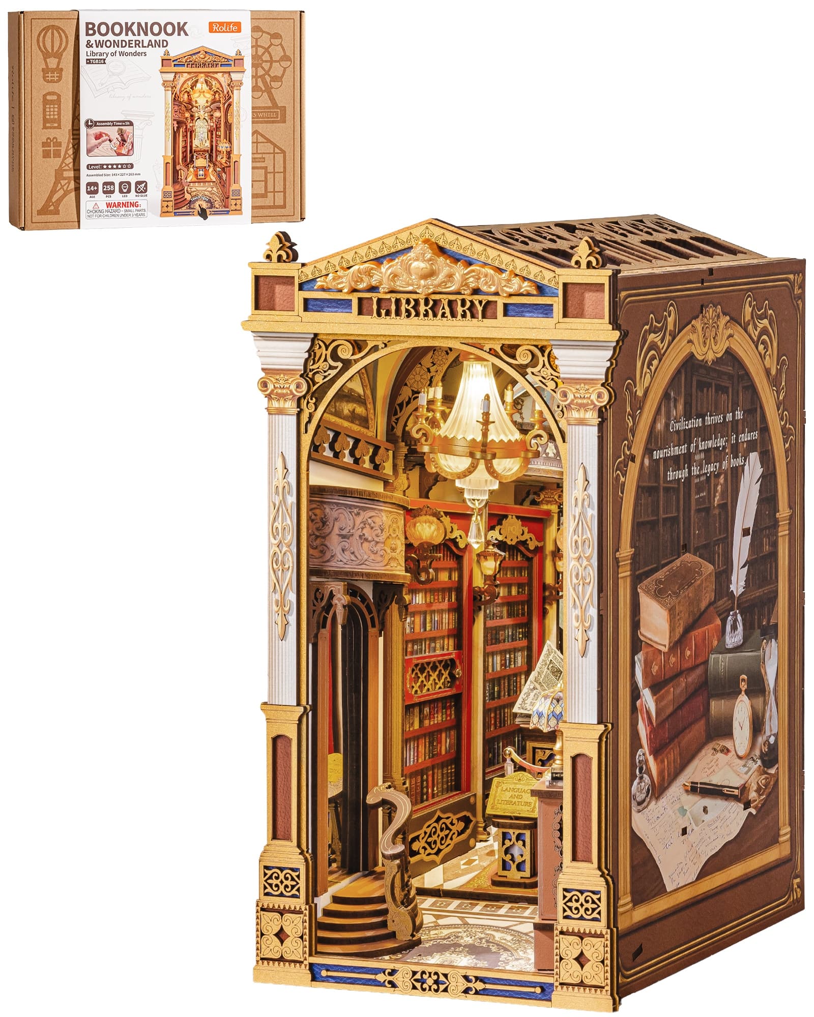 Library of Wonders Book Nook