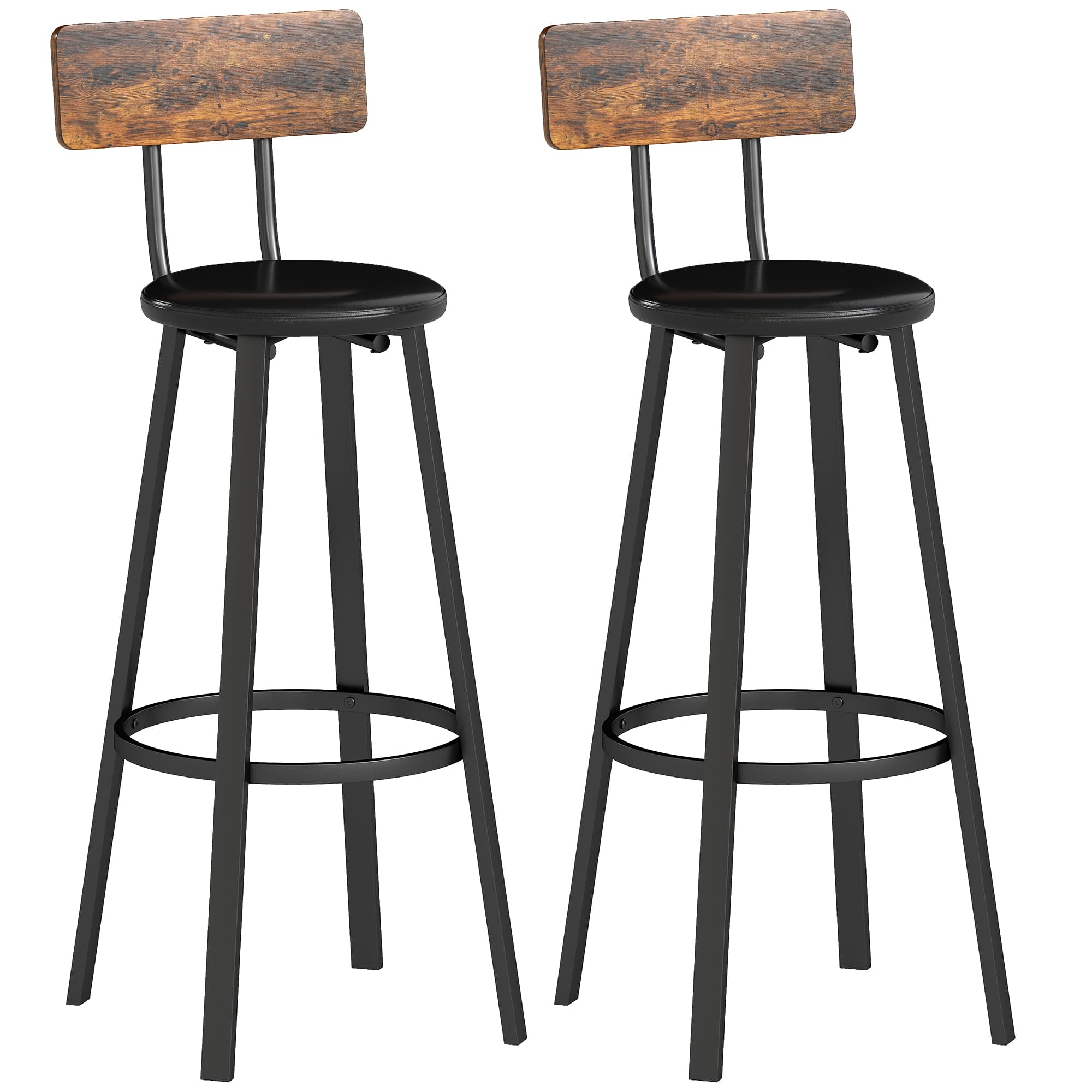Rustic Industrial Bar Stools