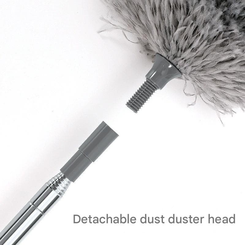 Telescopic Microfibre Duster for High Place Cleaning - image 2