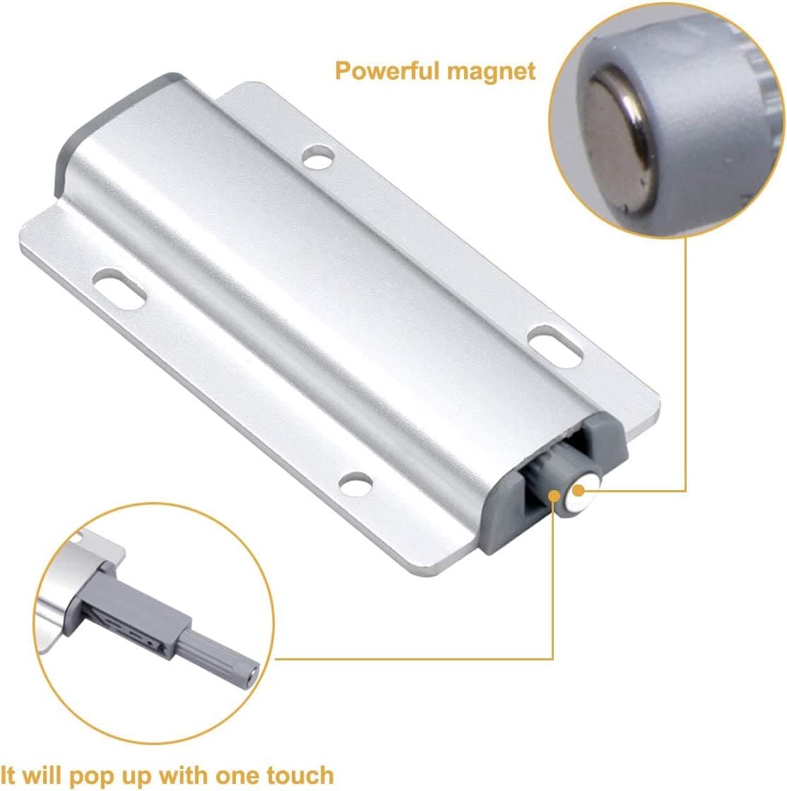 Handle-Free Cabinet Opening with Two Push Catches - image 9