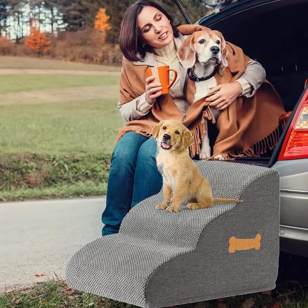 Foam Pet Stairs That Give Smaller and Older Pets Safe Access - image 6