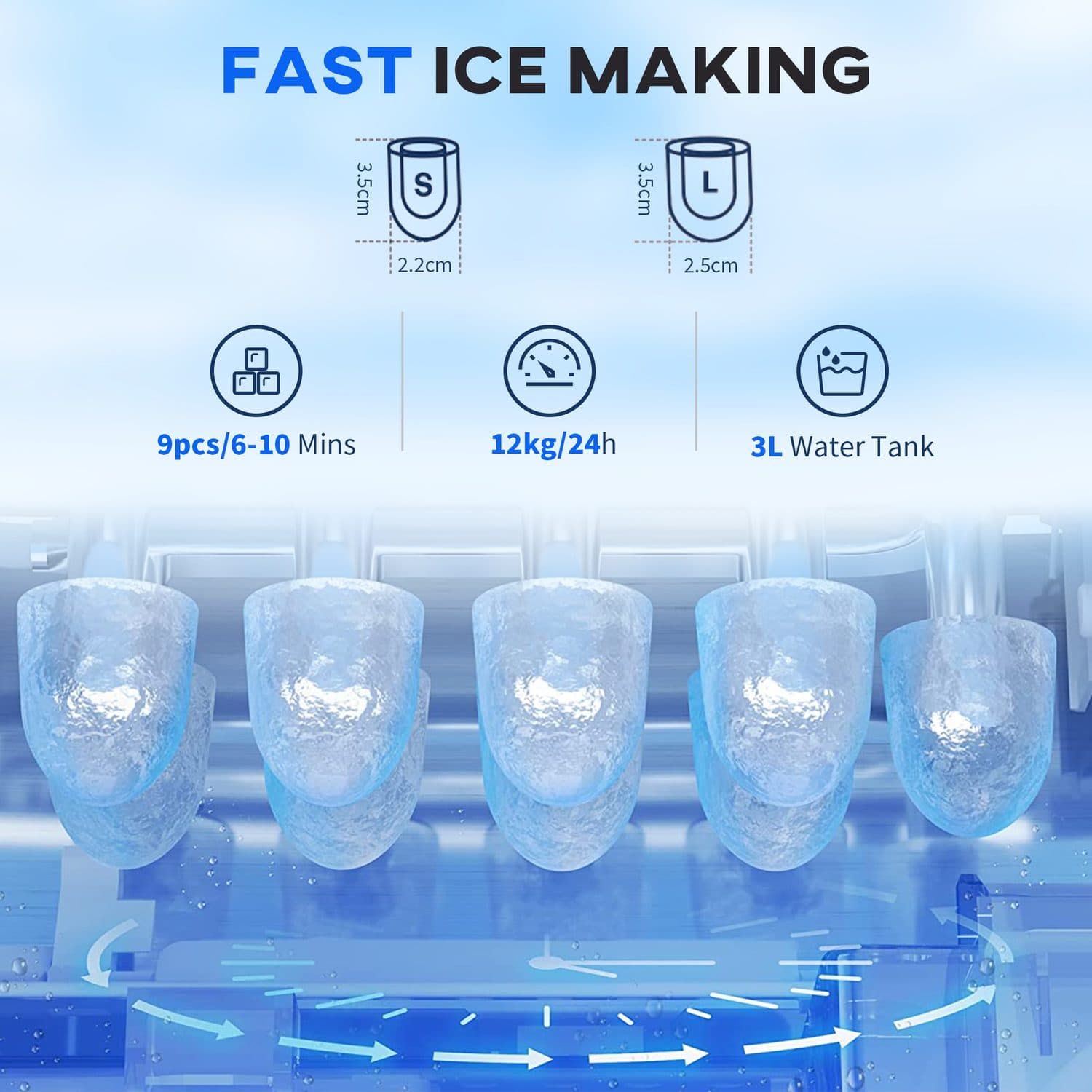 2-in-1 Ice Maker & Dispenser - image 4