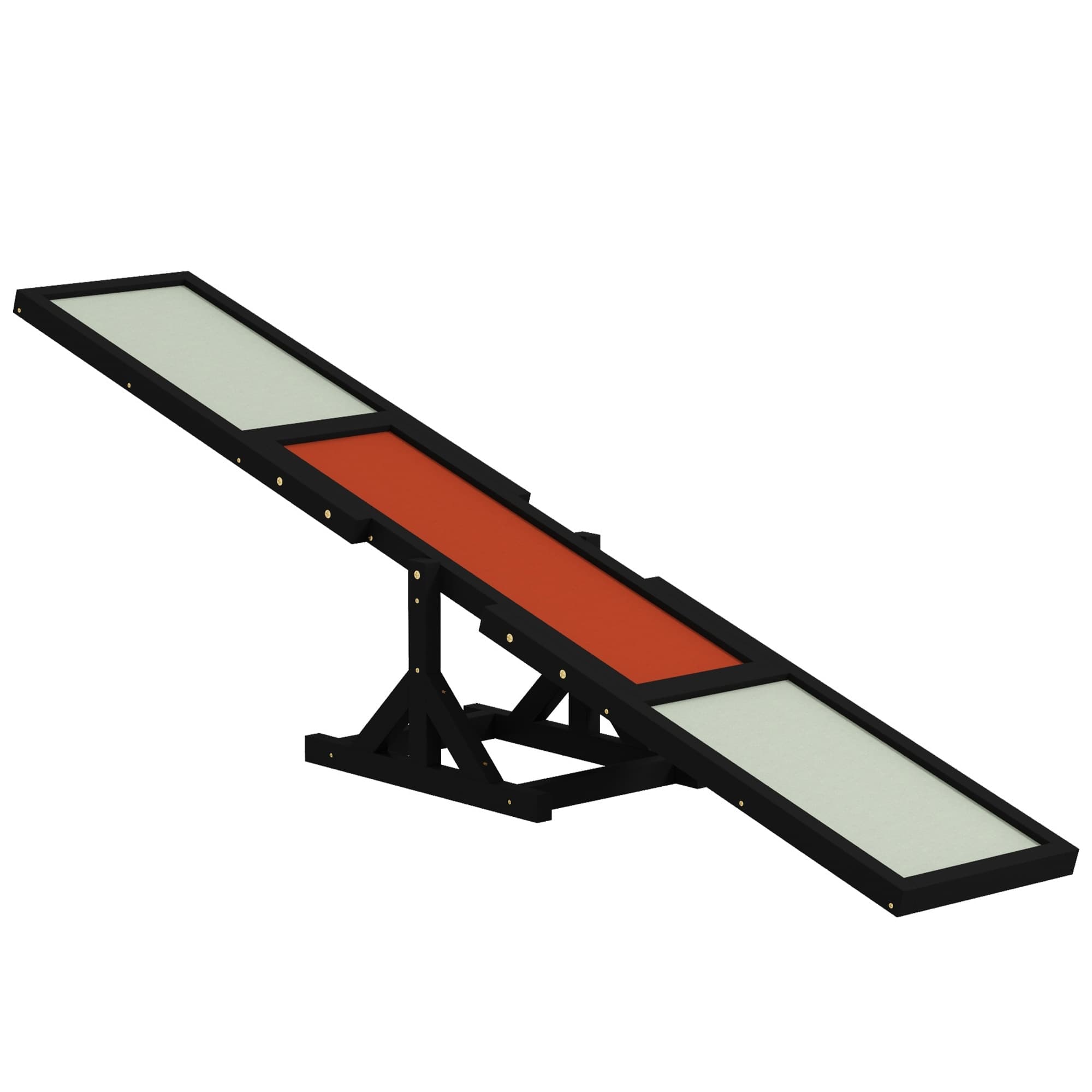 PawHut Wooden Dog Agility Seesaw