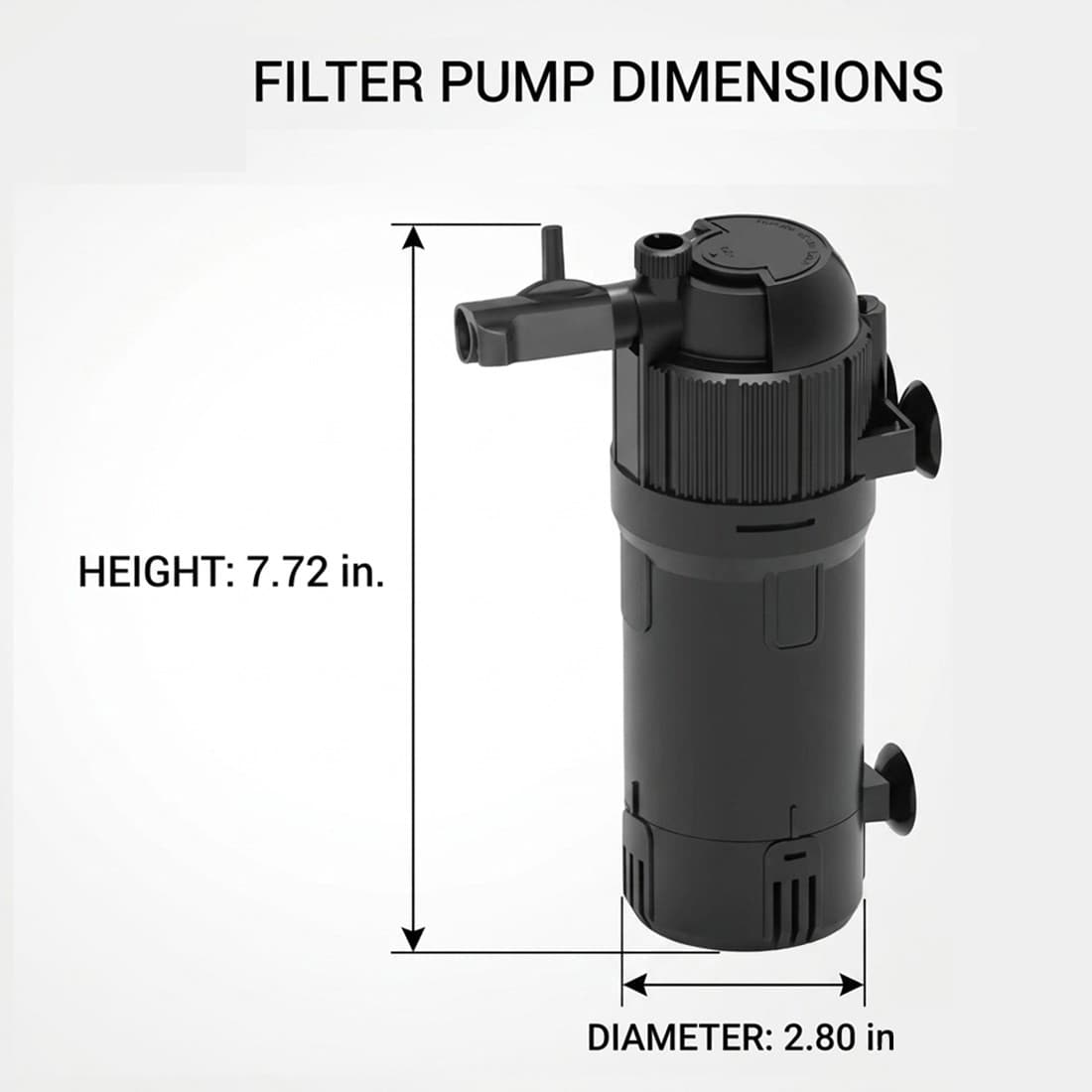 400L/H Internal Filter for Aquariums and Fish Tanks - image 4