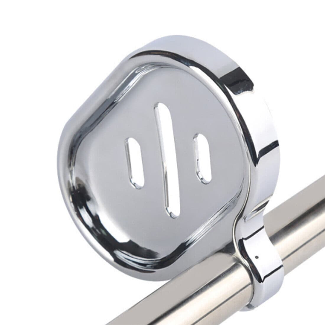Adjustable Chrome Shower Riser Kit for Bathrooms - image 2