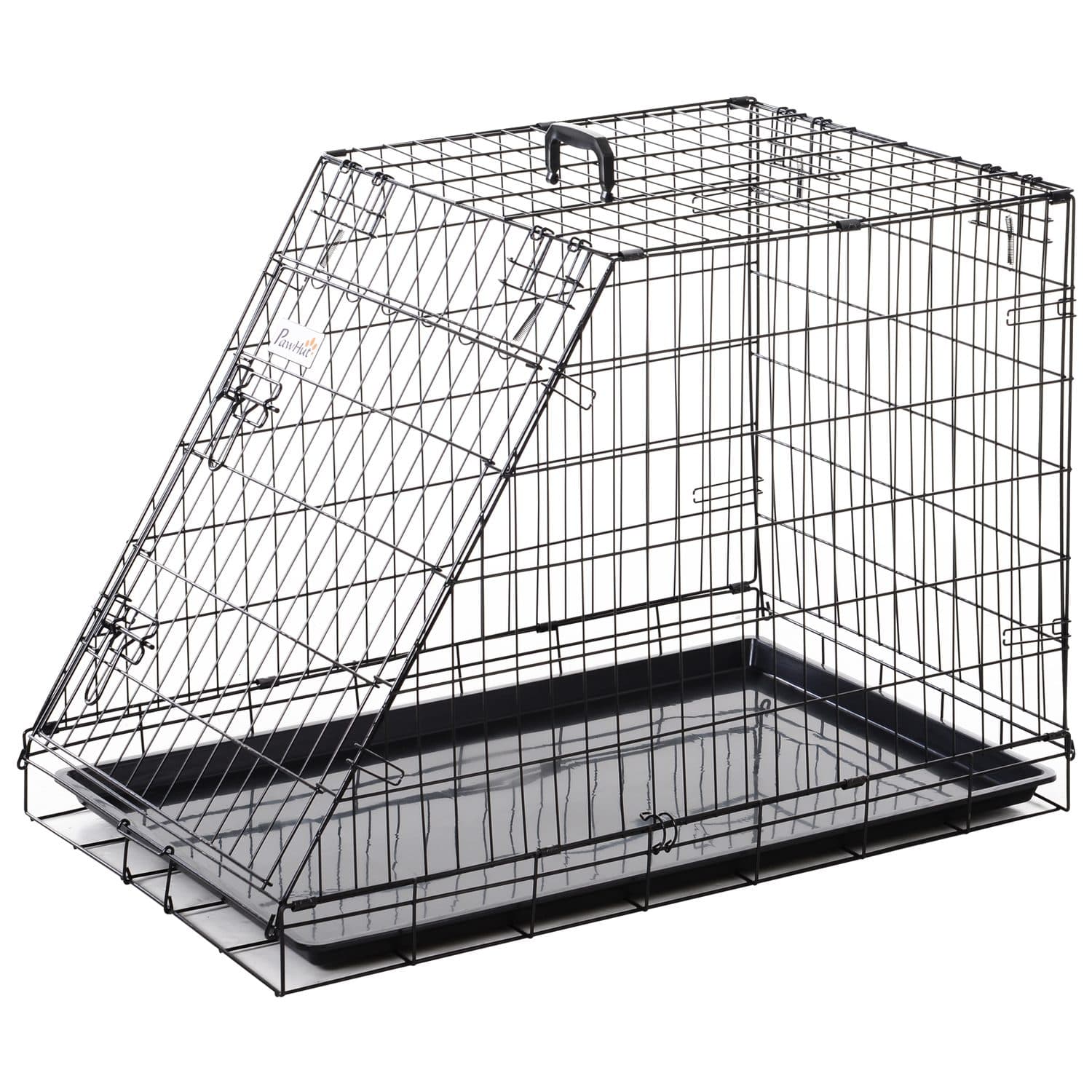 Collapsible Trapeze Dog Travel Cage