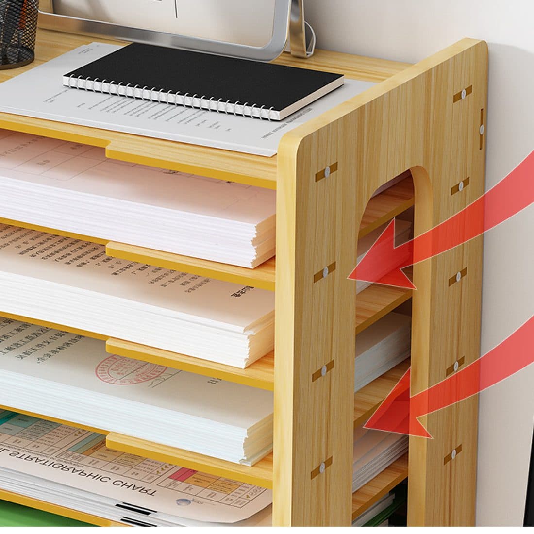 Keep Paperwork Sorted with a 7-Layer Desk Organiser - image 8
