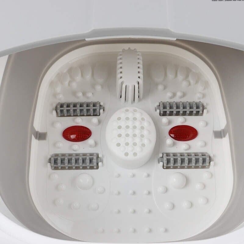 Electric Foot Spa with Reflexology Rollers and Infrared - image 9