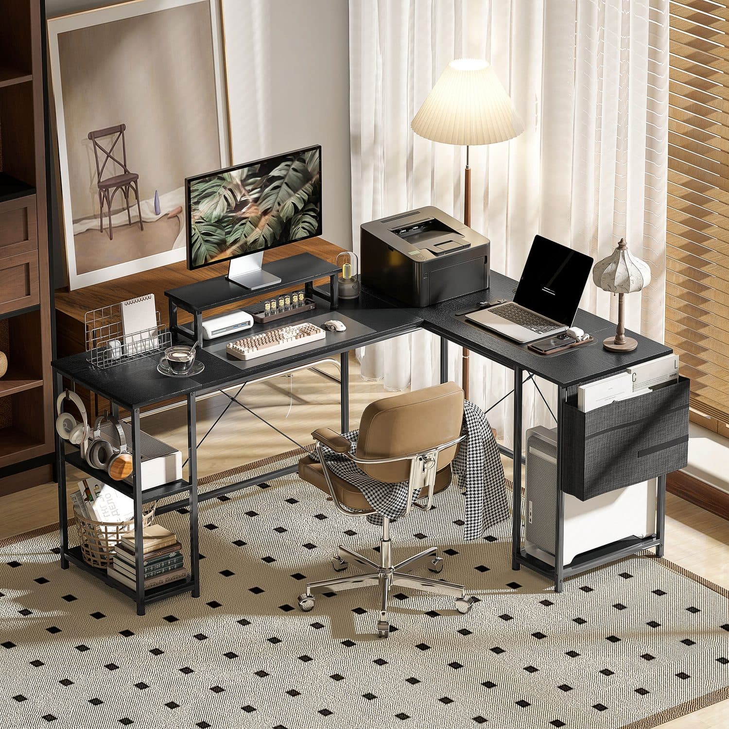 Reversible L-Shaped Desk - image 1