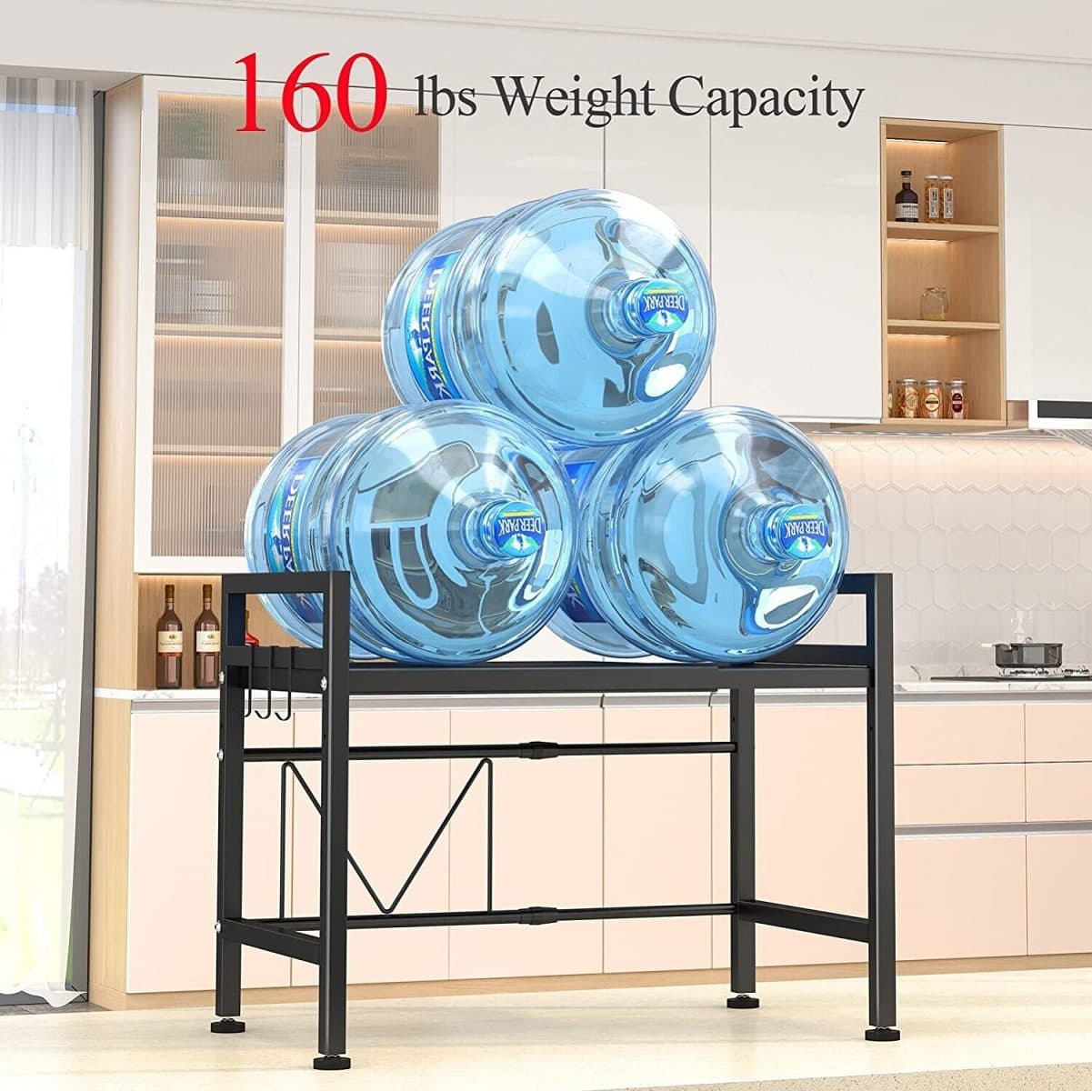 3-Tier Extendable Microwave Rack for Organised Kitchens - image 1