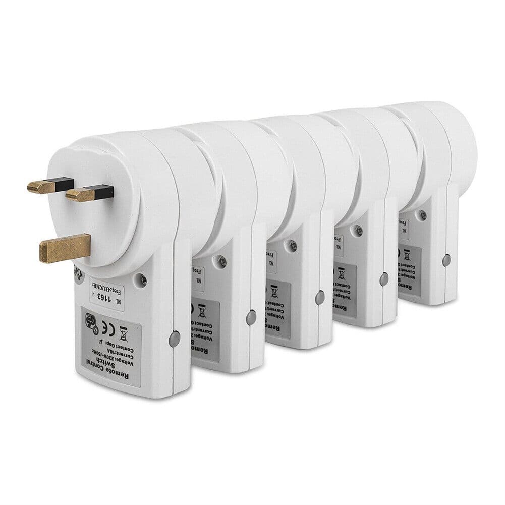Remote Control UK Plug Socket Set for Easier Switching - image 5
