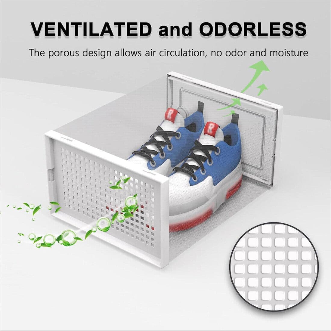 Transparent Stackable Shoe Boxes for Organised Footwear - image 5