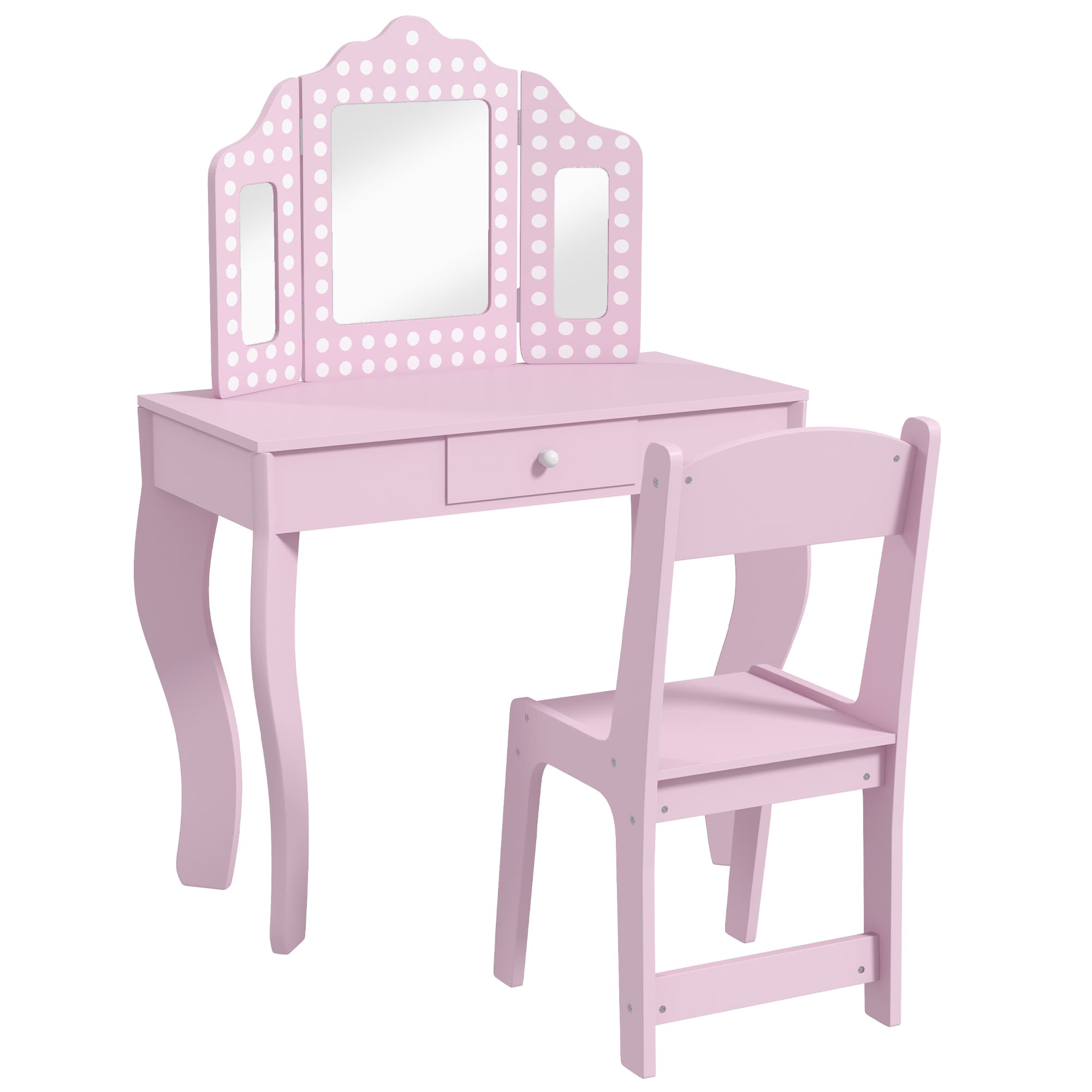 Pink Kids Dressing Table