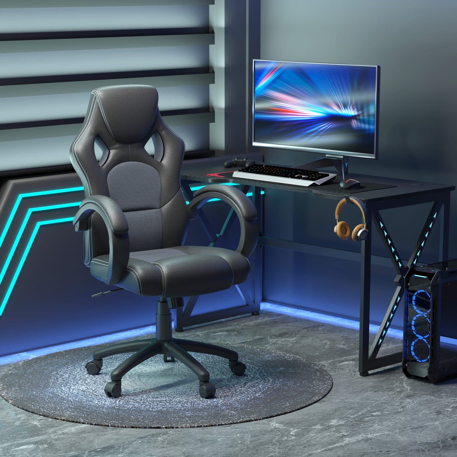 Vinsetto Swivel Office Chair - image 2
