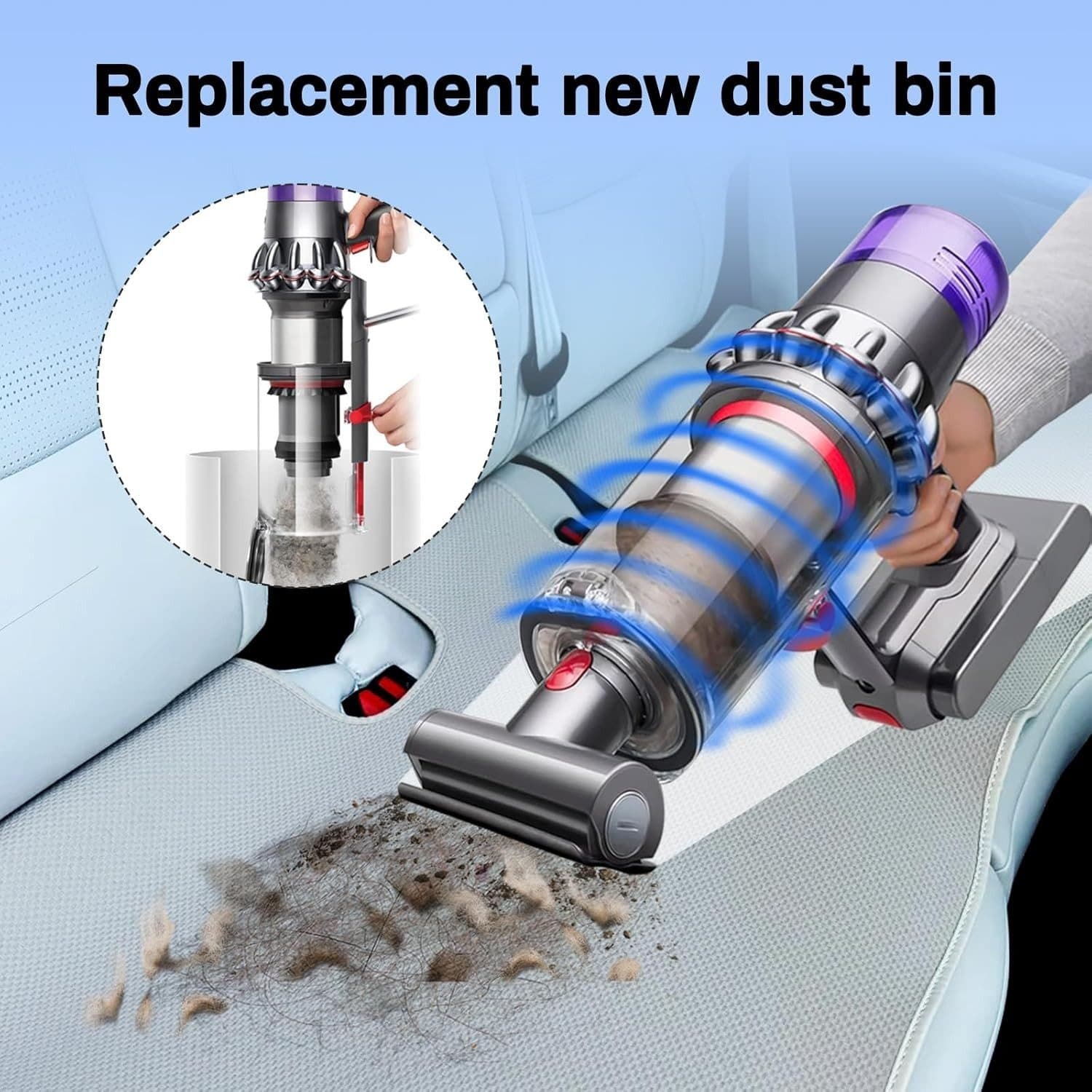 Replace Your V10 Dust Bin with a Larger Transparent Canister - image 4